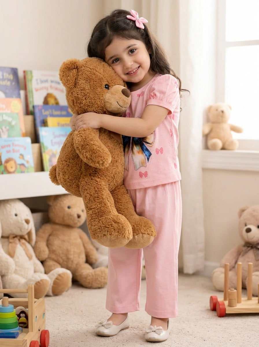Baby Girl Premium Co-Ord Pajama Set (Top & Bottom)
